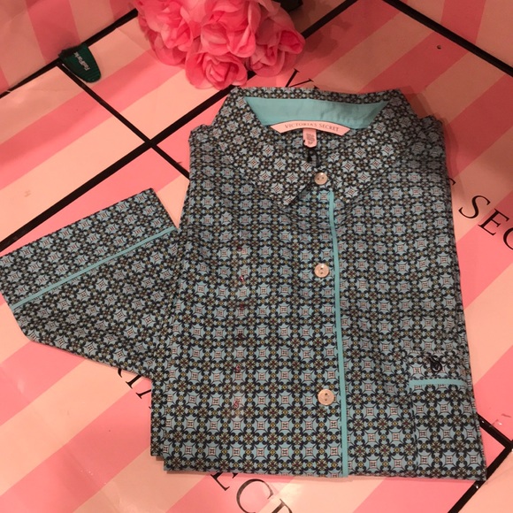 Pajama SET 💖 Victoria Secret Shirt + Long Pants - Picture 2 of 8